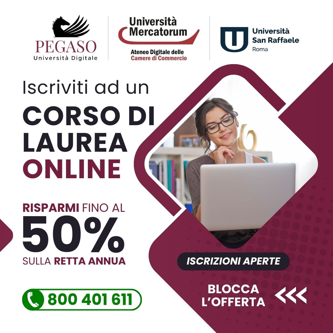 Scopri di più sull'articolo Corso di Laurea Online: La Scelta Flessibile con le Università Digitali Pegaso, Mercatorum e San Raffaele