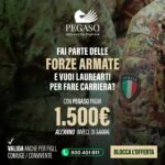 Promo Forze Armate Pegaso: Studia Online con Retta Agevolata