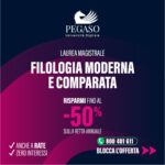 Unipegaso Laurea Magistrale in Filologia Moderna e Comparata (LM-14)