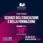 Studia online con UniPegaso: Iscriviti al Corso di Laurea in Scienze dell'Educazione e della Formazione L-19