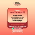 Lavori e vuoi laurearti? Scopri i vantaggi dello studio online con UniMercatorum