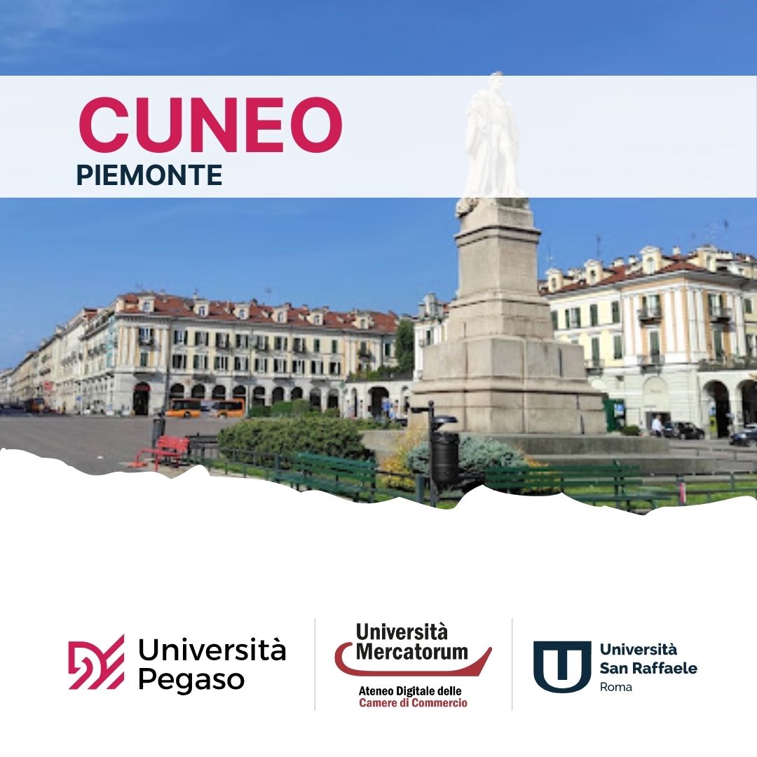 Al momento stai visualizzando Università Telematica a Cuneo: UniPegaso, UniMercatorum e Uni San Raffaele