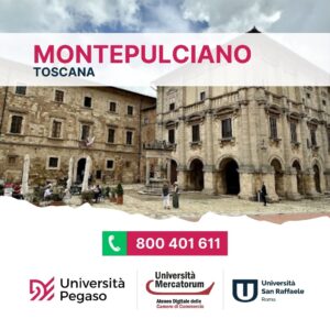 Scopri di più sull'articolo Università Telematica a Montepulciano: UniPegaso, UniMercatorum e Uni San Raffaele