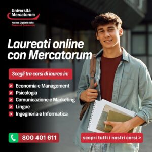 Scopri di più sull'articolo Laureati Online con l’Università Mercatorum: Corsi Triennali e Magistrali A.A. 2024/2025