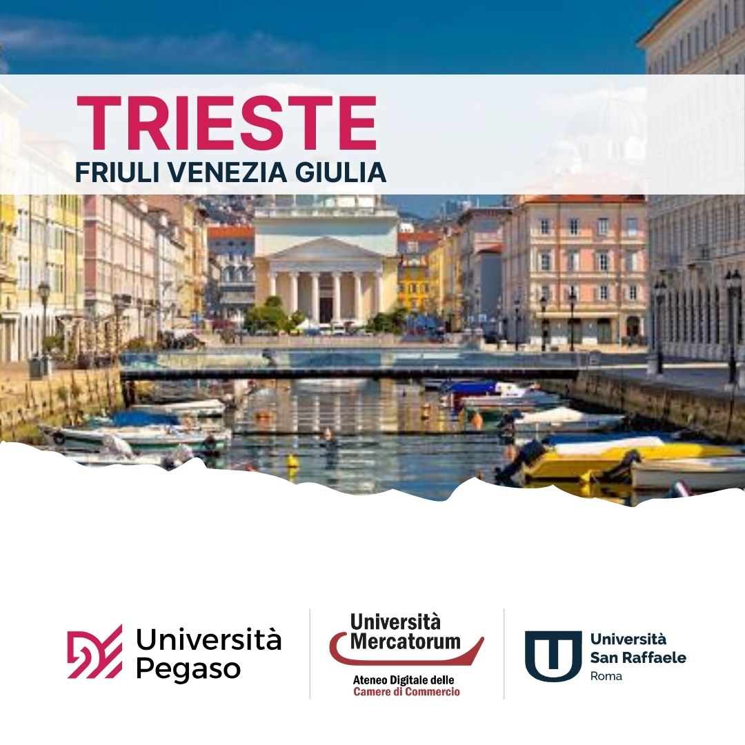 Scopri di più sull'articolo Università Telematiche a Trieste: sedi d’esame UniPegaso, UniMercatorum e San Raffaele