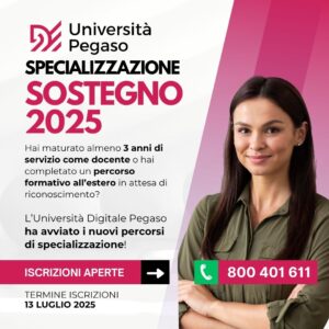 Scopri di più sull'articolo Sostegno 2025: Iscrizioni Aperte per i Percorsi di Specializzazione per Docenti con Servizio o Titolo Estero