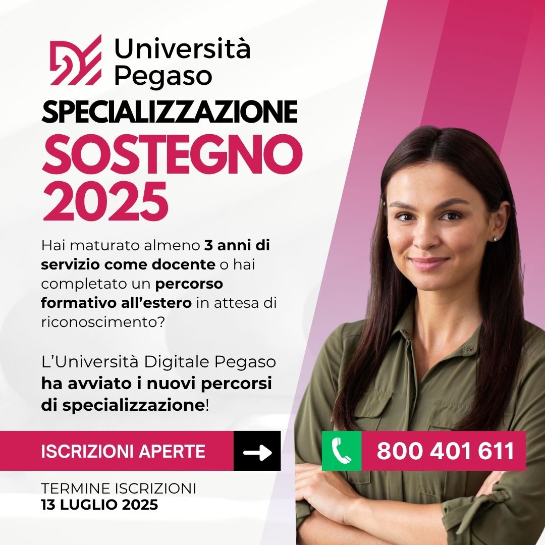 Al momento stai visualizzando Sostegno 2025: Iscrizioni Aperte per i Percorsi di Specializzazione per Docenti con Servizio o Titolo Estero