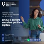 Nuovo Corso di Laurea Triennale Online in Lingue e Culture Straniere per l’Era Digitale (L-11) – Università Telematica San Raffaele