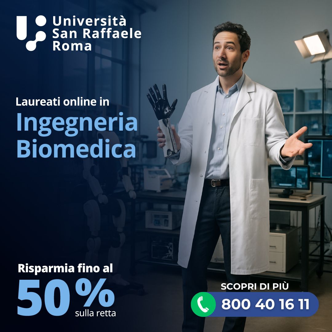 Al momento stai visualizzando Nuovo Corso di Laurea Triennale in Ingegneria Biomedica (L-9) – Università Telematiche Pegaso, Mercatorum e San Raffaele