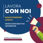 Lavora con noi – Ampliamento della Rete nel Settore dell’Orientamento Universitario