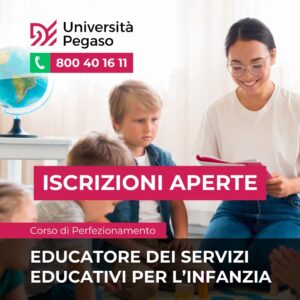 Scopri di più sull'articolo Iscrizioni Aperte al Corso di Perfezionamento “Educatore dei Servizi Educativi per l’Infanzia” (ESEI)