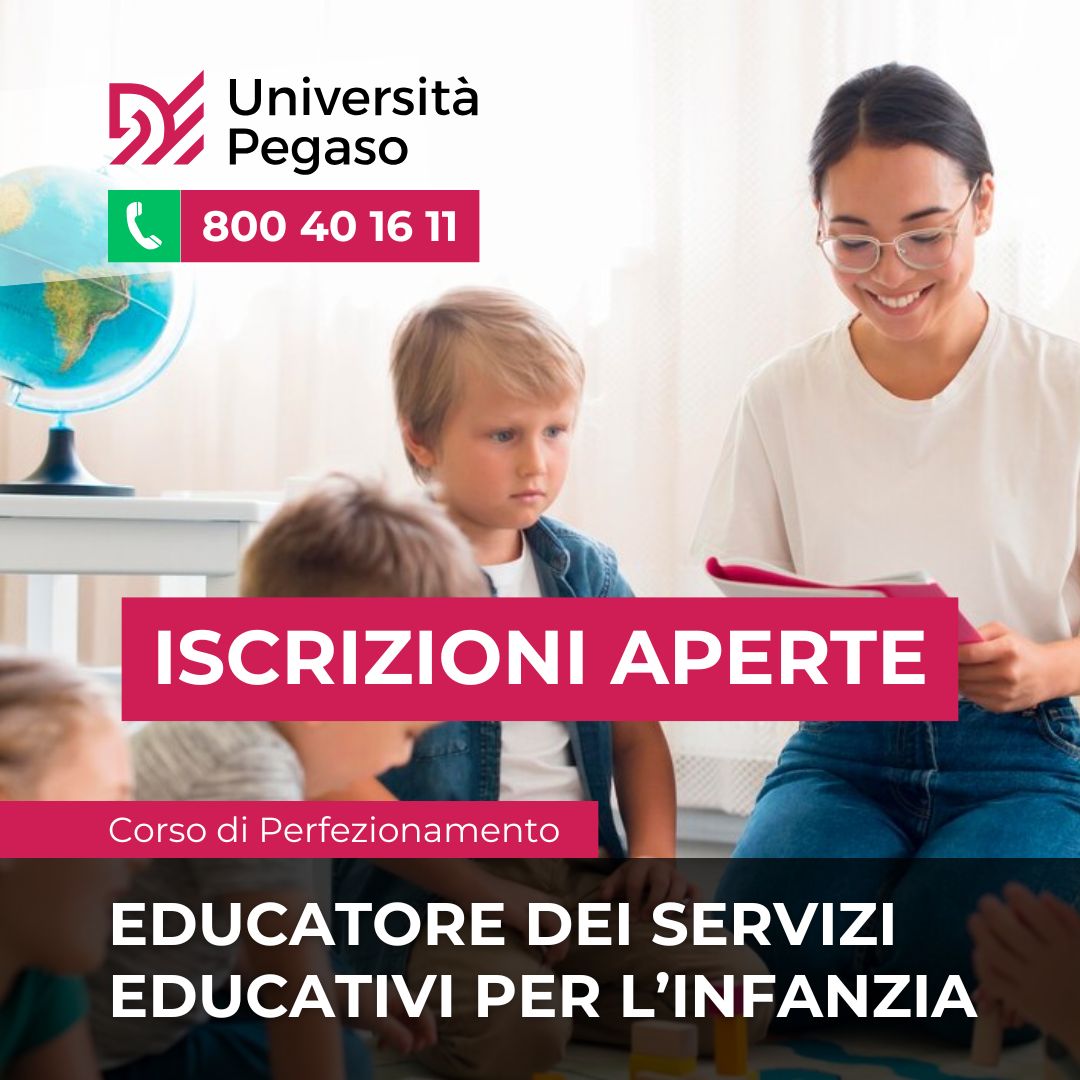 Al momento stai visualizzando Iscrizioni Aperte al Corso di Perfezionamento “Educatore dei Servizi Educativi per l’Infanzia” (ESEI)