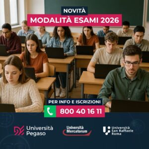 Scopri di più sull'articolo Esami Pegaso 2026: nuova modalità d’esame in vigore da febbraio