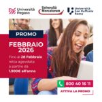Promo Febbraio 2026 Università Pegaso, Mercatorum e San Raffaele Roma: nuove agevolazioni per iscriversi