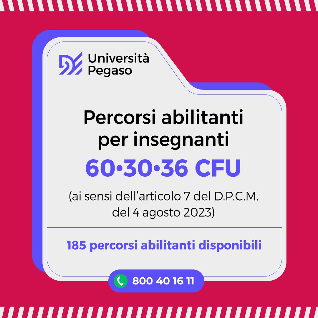 Scopri di più sull'articolo Percorsi Abilitanti Pegaso 2026: Guida Completa ai 30 e 60 CFU per l’Abilitazione dei Docenti
