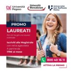 Promo Laureati Febbraio 2026: Laurea Magistrale con retta agevolata su Pegaso, Mercatorum e San Raffaele Roma