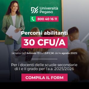 Scopri di più sull'articolo Percorsi abilitanti docenti Ingabbiati ex art.13: iscrizioni aperte ai 30 CFU/CFA 2025/2026