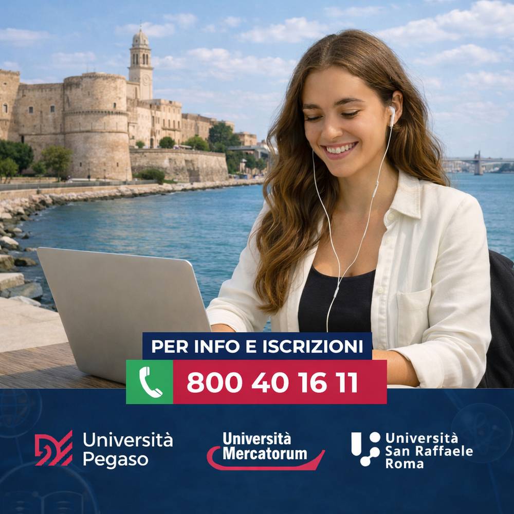 UniPegaso Taranto: Laureati Online con supporto su misura