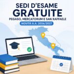 Nuove sedi d'esame gratuite per Pegaso, Mercatorum e San Raffaele: cosa cambia dal 2026/2027